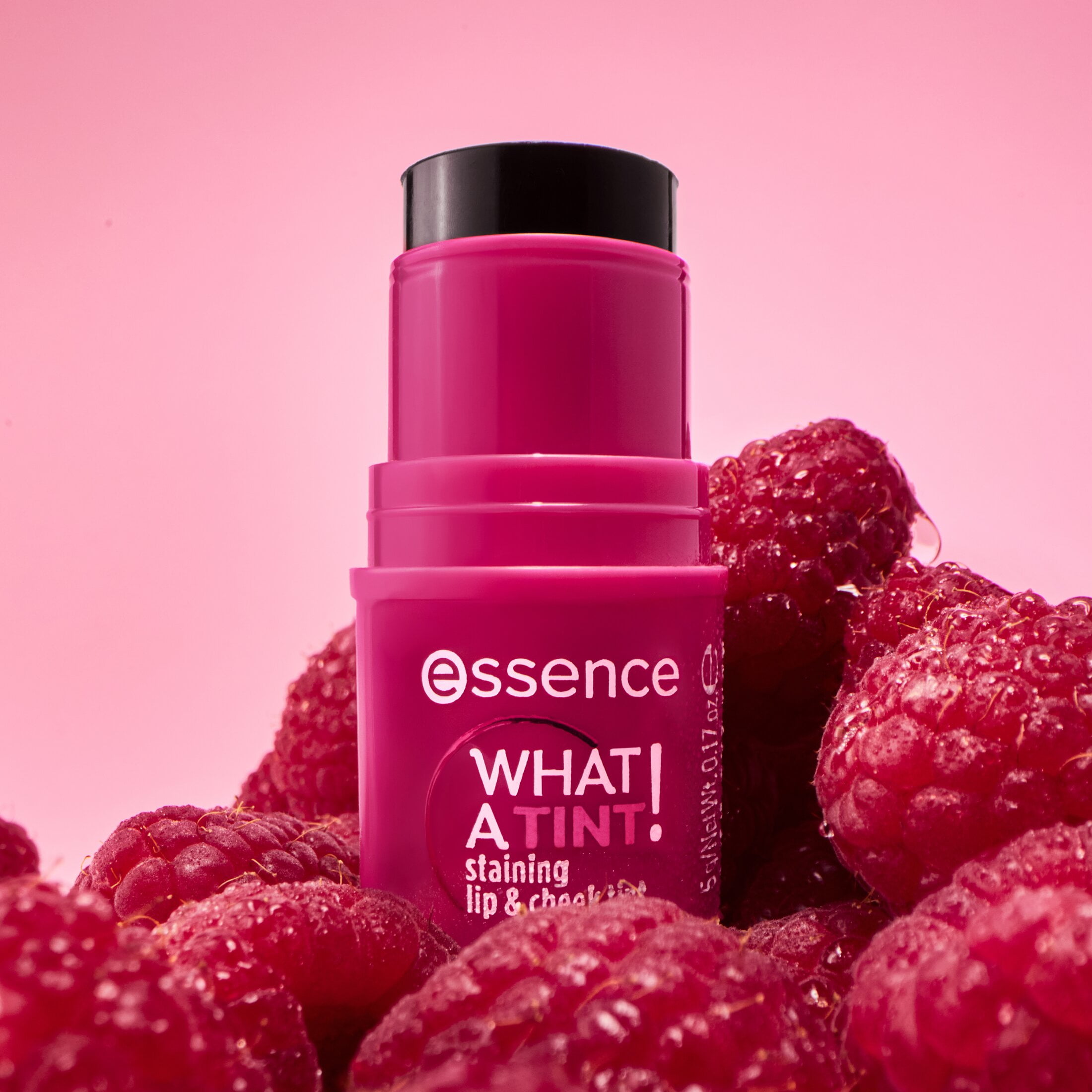 essence What a Tint! Staining Lip & Cheek Jelly Tint, 10 Raspberry Vibes