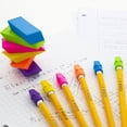 thumbnail image 7 of BAZIC Erasers Neon Bevel Eraser, Latex Free Erasers Set, 12-Count, 7 of 7