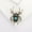 Green, variant on Vintage Alloy Rhinestones Crystal Spider Brooch Halloween Costume Pin-red