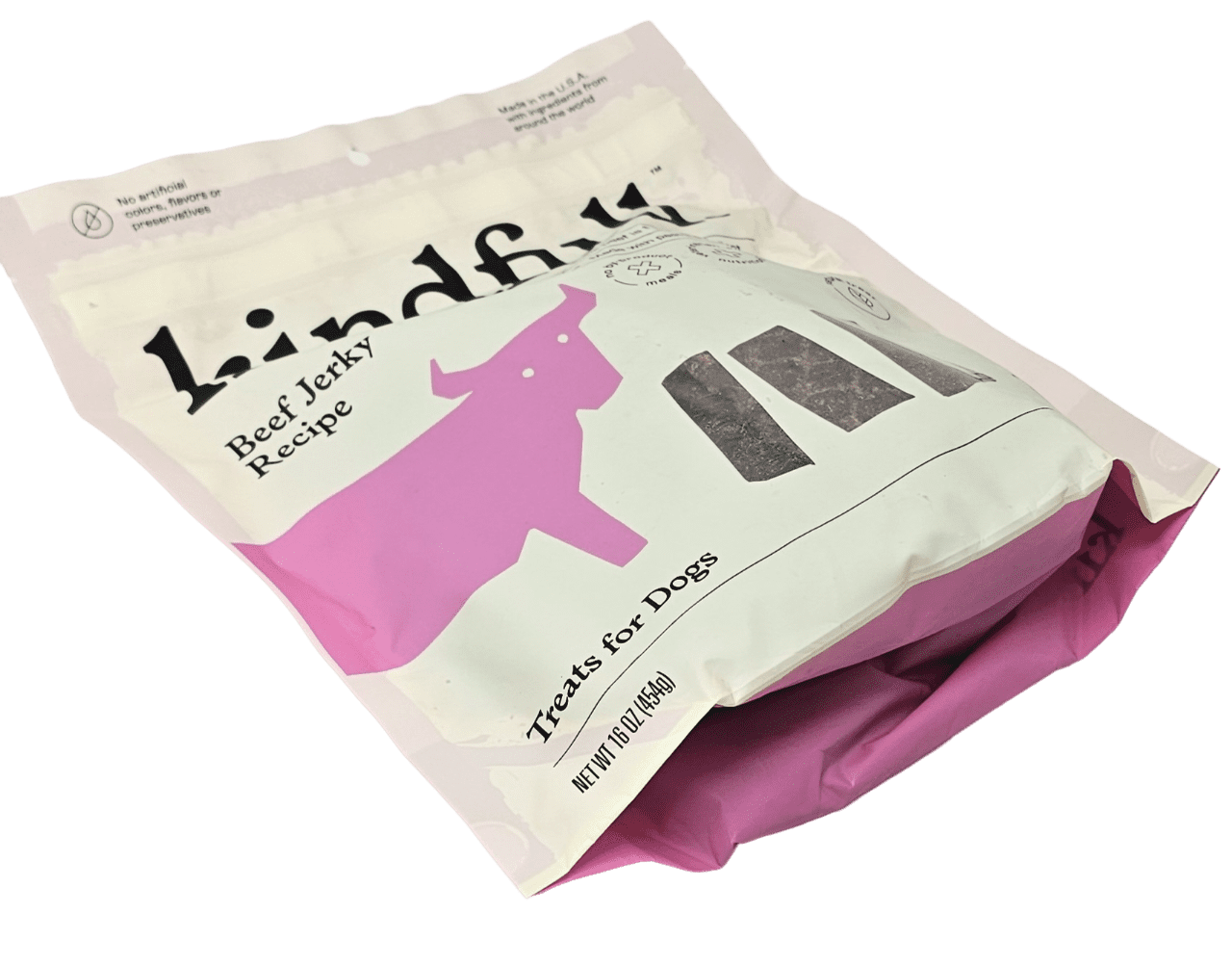 Kindfull Beef Jerky Dog Treats 16oz