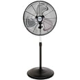 thumbnail image 2 of Hurricane Pro Series 20 Inch High Velocity Oscillating Pedestal Fan, Black, 2 of 5