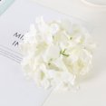 thumbnail image 4 of 10 bolsas de Decoración de pared de boda Toystoory con simulación de Hortensia color brillante E49 beige blanco, 4 of 6