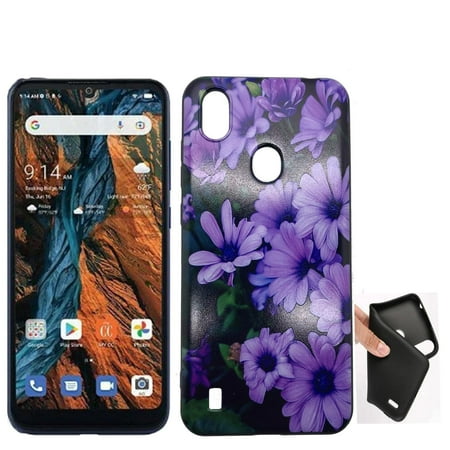 Phone Case for Consumer Cellular Verve Connect Z6103 (Flexible Gel Cineraria)