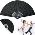 thumbnail image 7 of ACDANC Foldable Country Line Dance Fan, Portable Large Handheld Fan Dance Accessories for Performers, Outdoor Events, and Dance Enthusiasts Gift (D), 7 of 7
