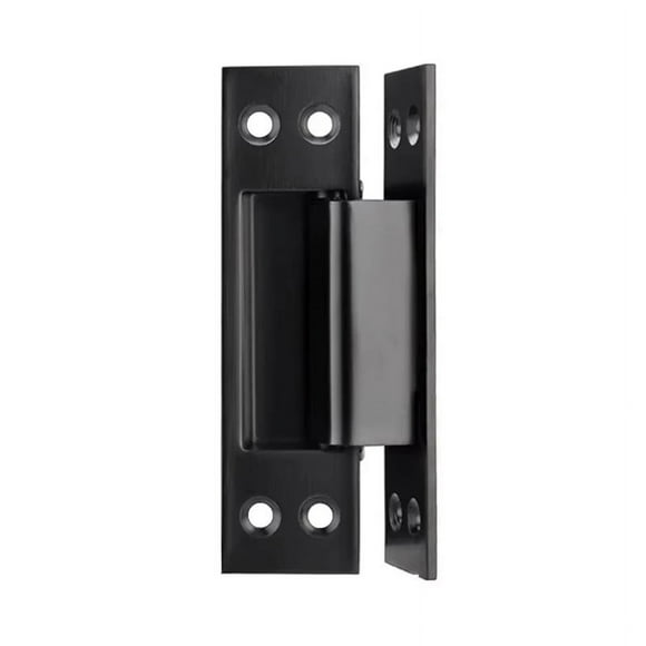 5-Inch Concealed Door with Concealed Stainless Steel Wooden Door Concealed Door and Hinge Hidden Hinge. Black