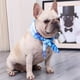 thumbnail image 4 of Methold Pañuelo refrescante para perros, accesorio de verano, bufanda refrescante | Collar bandana refrescante para gatos Ropa para mascotas azul METRO, 4 of 6