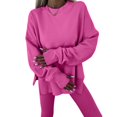 thumbnail image 5 of Yokua Women Tracksuits 2 Piece Athletic Outfits Sweatsuits Long Sleeve Top Legging, 5 of 11
