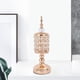 thumbnail image 2 of Candelero de cristal Sunnimix Candelero romántico de lujo 35 cm, 2 of 7