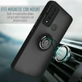 thumbnail image 2 of Value Pack + for TCL 20XE 20 XE Ring Hybrid Phone Case Magnet Mount Ready Grip Grids Kickstand Slim Shock Bumper Cover, 2 of 4