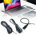 thumbnail image 4 of USB Pigtail Cable Extension Power Cord USB Female to 4Pin Bare Wire Open End Connector Line for Surveillances, 4 of 8