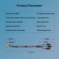 thumbnail image 4 of Digital To Analog Audio Conversion Cable +3.5Mm Jack Stereo Audio Cable for HDTV,DVD,Headphone(4.9Feet), 4 of 7