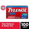 thumbnail image 4 of Tylenol PM Extra Strength Pain Reliever & Sleep Aid Caplets, 100 Count, 4 of 16