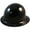 Black, variant on MSA Skullgard Full Brim Hard Hat with FasTrac III Ratchet Suspension - White