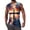 Red, variant on Easter Tank Tops for Men Jesus Cross Printed Color Block Christian Shirts Sleeveless Crewneck Muscle Tops Size S to 2XL