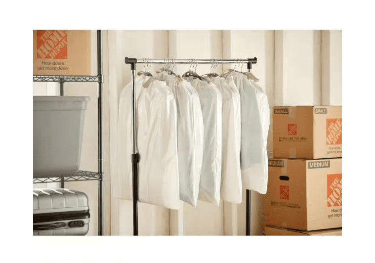 HDX 18 Gallon White Kitchen and Garbage Compactor Drawstring Bags (30-Count)