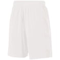 thumbnail image 2 of Augusta Block Out Shorts 1715 White/White L, 2 of 2