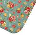thumbnail image 5 of Pioneer Flower Floral Print Pattern 1 Pack Kitchen Dish Drying Mat, Ultra Absorbent Microfiber Dish Drainer Mat, 16"x18", 5 of 6