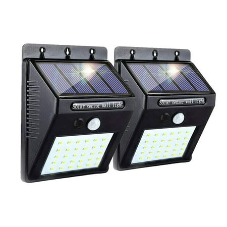 

Upgraded Solar Sensor Lights Outdoor 30 LED Wireless Waterproof Security Solar Motion Sensor Lights for Patio Deck Yard Garden with Motion Activated Auto On Off 2 Pack