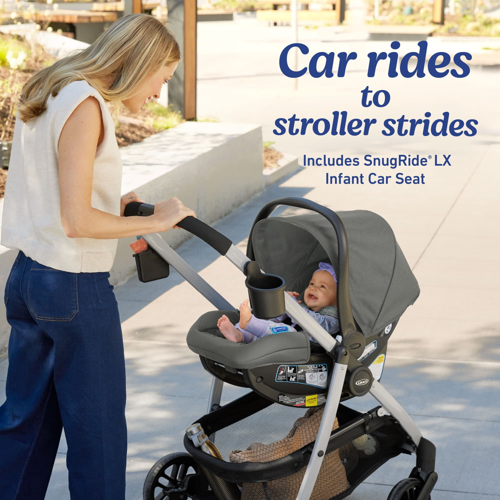 Graco Modes Pramette Travel System, Ellington, Grey