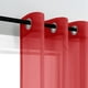 thumbnail image 2 of Set de cortinas Tráslucidas B.KIND & BEYOND 2 paneles rojo, 2 of 3