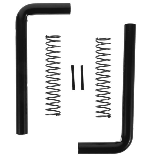 1 juego de pestillo de resorte para puerta de remolque, fácil instalación, pestillo de puerta elevadora para remolque utilitario, pasador de enganche de repuesto para remolques utilitarios