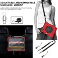 thumbnail image 6 of Allytechgroup Rugged Tablet Case for Apple iPad Air 11 Inch M3 2025/ iPad Air 11 Inch M2 2024, with Pencil Holder + Rotating Stand + Shoulder Strap Heavy Duty Protective Drop Proof Kids Friendly Cover, 6 of 9