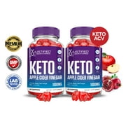 (2 Pack) Keto ACV Gummies 1000MG Dietary Supplement 120 Gummys