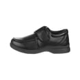 thumbnail image 2 of Josmo Classic Hook And Loop Boys School Shoes, Black, 2, 2 of 7