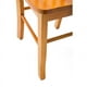 Pemberly Row Chaise de Salle à Manger en Bois 18" avec Échelle en Chêne Naturel (Lot de 2) – image 5 sur 7
