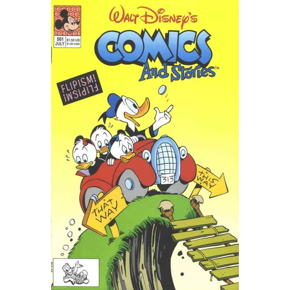 Walt Disney's Comics and Stories #561 VF ; Disney Comic Book