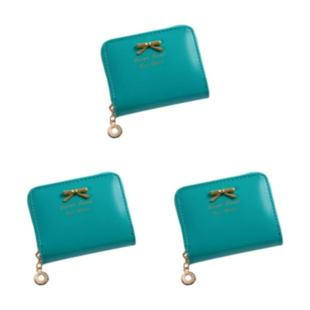 Cartera Compacta Qarigey Tarjetero Día a Día Verde Type1 NO1