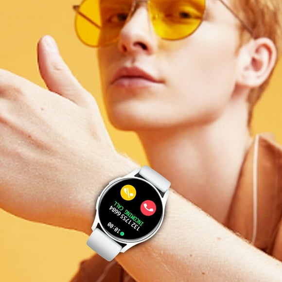 TOPRenddon Smart Watch,Bluetooth Call Sports Smart Watch With Customized HD Full Touchcontrol Dial ,Intelligent Voice Assistant,IP67 Support For Android And IOS System