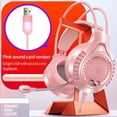 thumbnail image 4 of Auriculares para juegos Orejeras suaves con cancelación de ruido con luz USB 7.1 jinwen Auriculares para juegos, 4 of 8