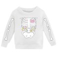 thumbnail image 2 of Angala Halloween Sweatshirt for Boys Skeleton Graphic Clothes Crew Neck Boys Fall Casual Athletic Top, 2 of 4