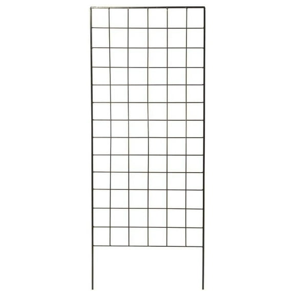 American Garden Works STNMB Narrow Screen Trellis, Black 64.25"H Trellis,Garden