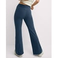 thumbnail image 3 of Hanes Jersey Flare Pants Women's Stretch Sweatpants Soft Originals 31 Inseam, 3 of 4