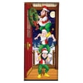 thumbnail image 2 of TAIAOJING Christmas Door Cover Decoration Tapestry Holiday Party Door Curtain Tapestry Door Cover Santa Decoration, 2 of 5
