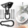 thumbnail image 4 of Ceiling Hook Hanging Chair 360 Rotate Swing Hanger 450kg Swing Suspension Hook For Punching Bag, 4 of 5