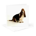 thumbnail image 5 of 3dRose, Handsome Basset Hound, 6 Greeting Cards with envelopes, 5 of 7