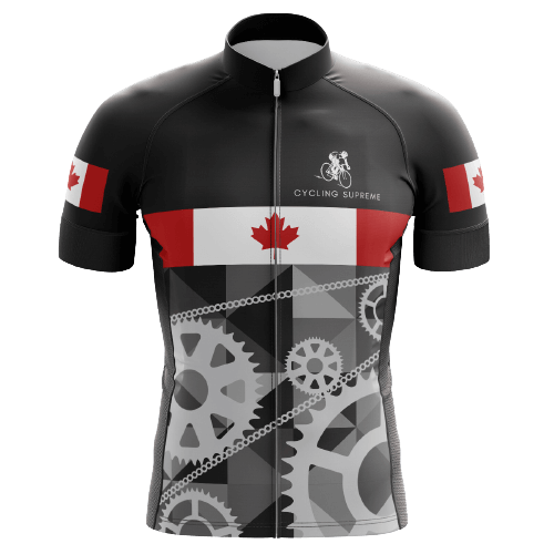 Canada Crank Chandail de Cyclisme pour Homme - 4TG
