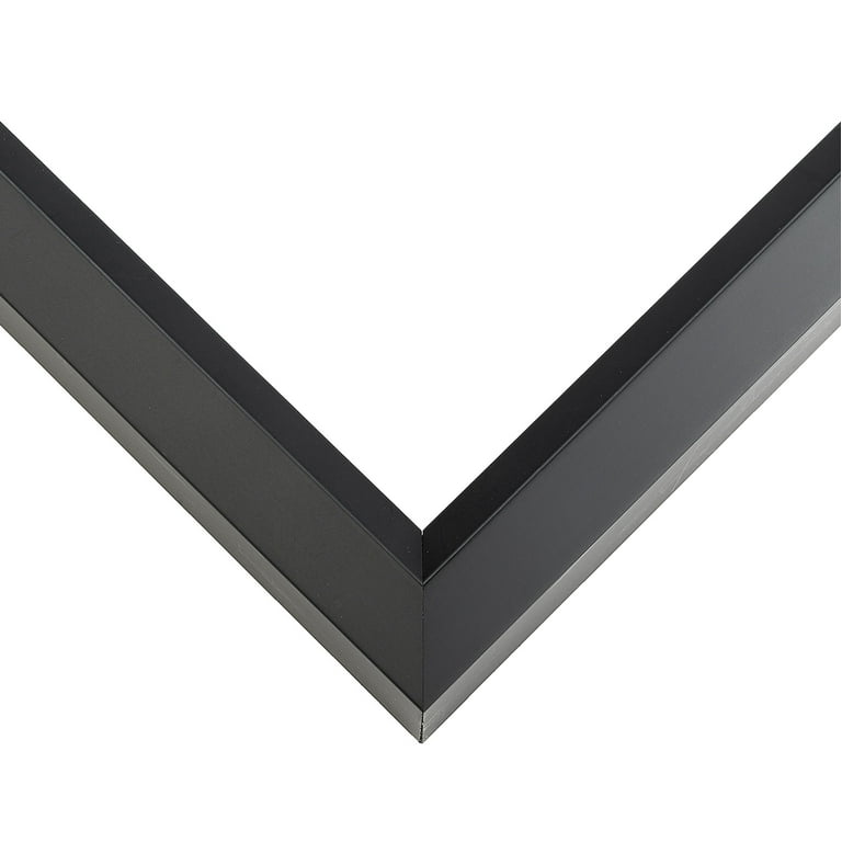 その他 Shadowbox 27x22 Shadow Box Frame Black | 1.25 inches Deep Real Wood