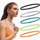 thumbnail image 4 of 16 diademas deportivas, bandas elásticas antideslizantes para el pelo para correr, fútbol, ​​hacer ejercicio de yoga, mujeres y hombres BRILLAR Rojo Verde, 4 of 5