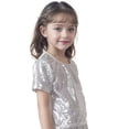 thumbnail image 2 of UACY Glamour Sequin T Shirt For Girls Short Sleeved Performance Shirt With An Elegant Fit, 2 of 4