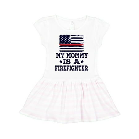 

Inktastic Mommy Is A Firefighter Gift Toddler Girl Dress