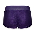 thumbnail image 3 of Gibobby Pantalones De Casuales Para Mujer Pantalones de compresión para mujer, pantalones cortos, pantalones cortos de entrenamiento para Yoga, pantalones cortos para biciclet(Morado, XXL), 3 of 5