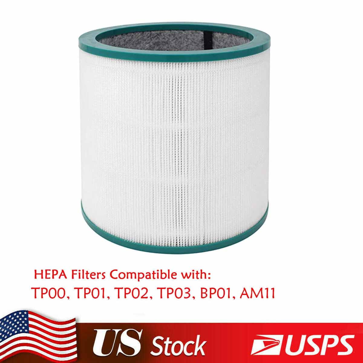 Replacement Filter for Dyson Tower Fan Air Purifier TP00, TP01,TP02