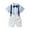 c05White, variant on LNWUY Baby Boys Summer Fashion Outfit Little Boys Formal Short Set Toddler Short Sleeve Shirt+suspender Pants Bow Tie White 4-5 Years