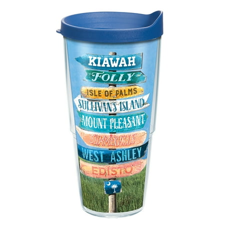 

Tervis South Carolina - Charleston Made in USA Double Walled Insulated Tumbler Travel Cup Keeps Drinks Cold & Hot 24oz Signs