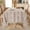 Khaki, variant on Tunhigl Polyester Embroidered Fringe Tablecloth Rectangle 35 x 55 Inches Boho Rustic Decorative for Home and Restaurant White