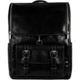 thumbnail image 1 of Mochila Time Resistance de cuero para portátil de 15 pulgadas negra, 1 of 7
